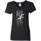 T-Shirts Black / S The High Life Women's V-Neck T-Shirt