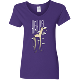 T-Shirts Purple / S The High Life Women's V-Neck T-Shirt