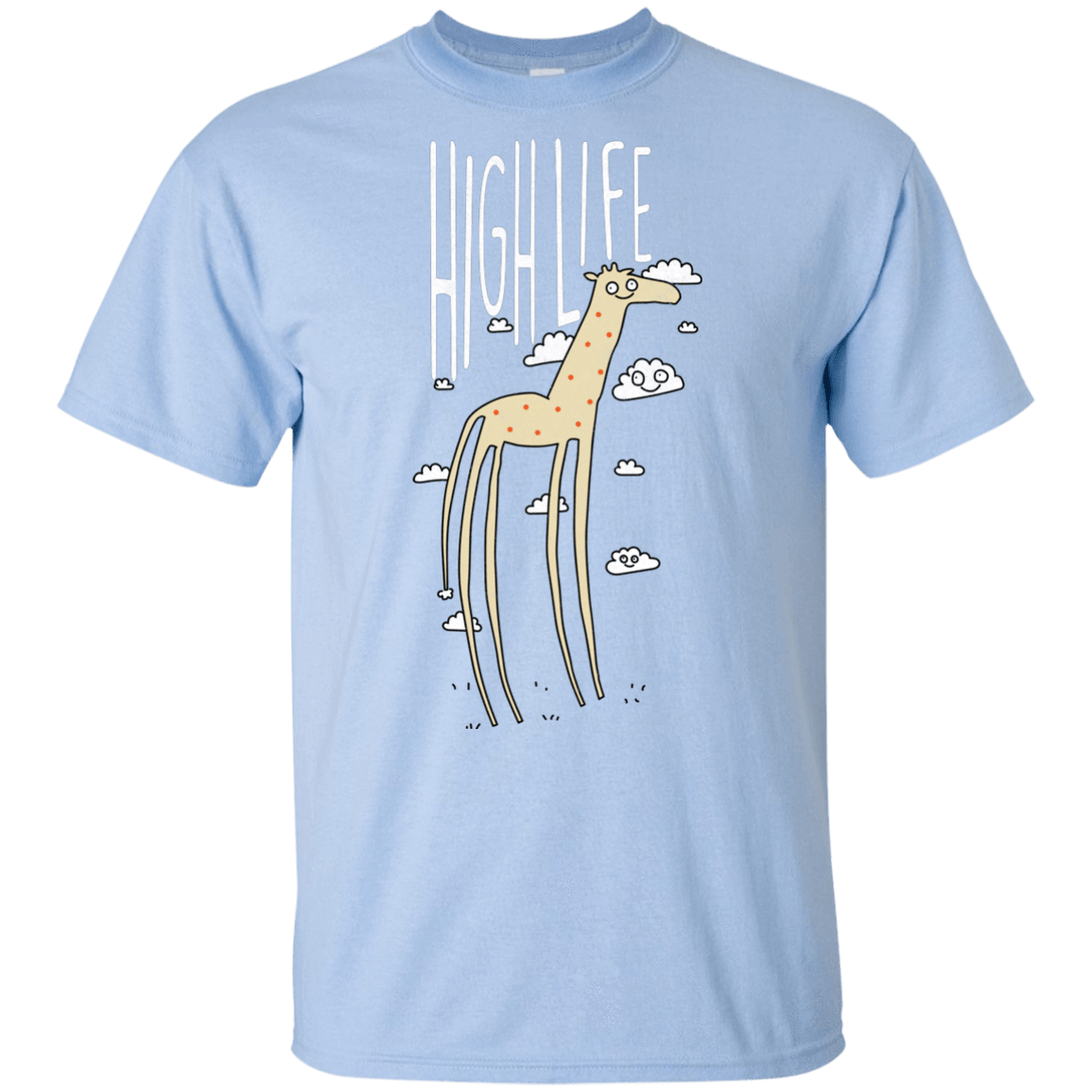 T-Shirts Light Blue / YXS The High Life Youth T-Shirt