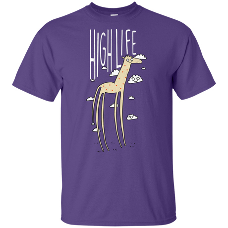 T-Shirts Purple / YXS The High Life Youth T-Shirt