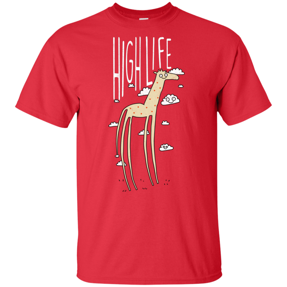 T-Shirts Red / YXS The High Life Youth T-Shirt