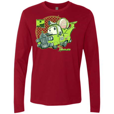 T-Shirts Cardinal / Small The Homer Men's Premium Long Sleeve