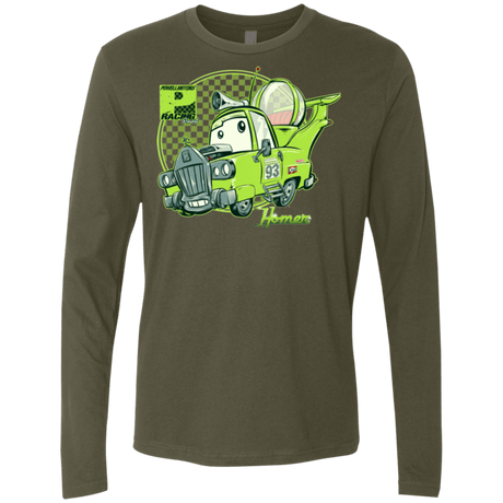 T-Shirts Military Green / Small The Homer Men's Premium Long Sleeve