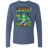 T-Shirts Indigo / Small The Horrible Boss Men's Premium Long Sleeve