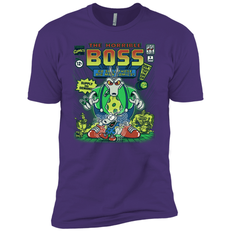 T-Shirts Purple / X-Small The Horrible Boss Men's Premium T-Shirt