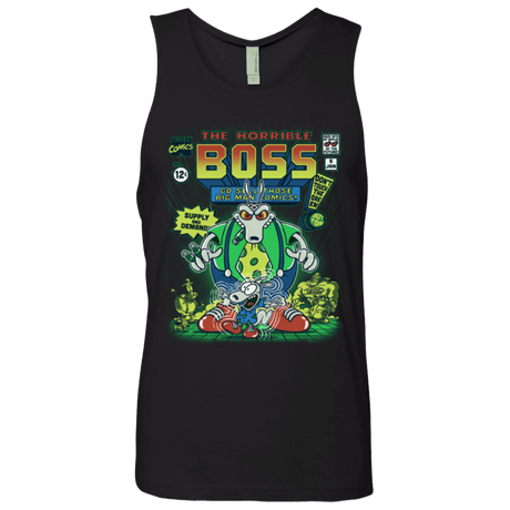 T-Shirts Black / Small The Horrible Boss Men's Premium Tank Top