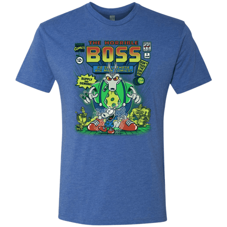T-Shirts Vintage Royal / Small The Horrible Boss Men's Triblend T-Shirt