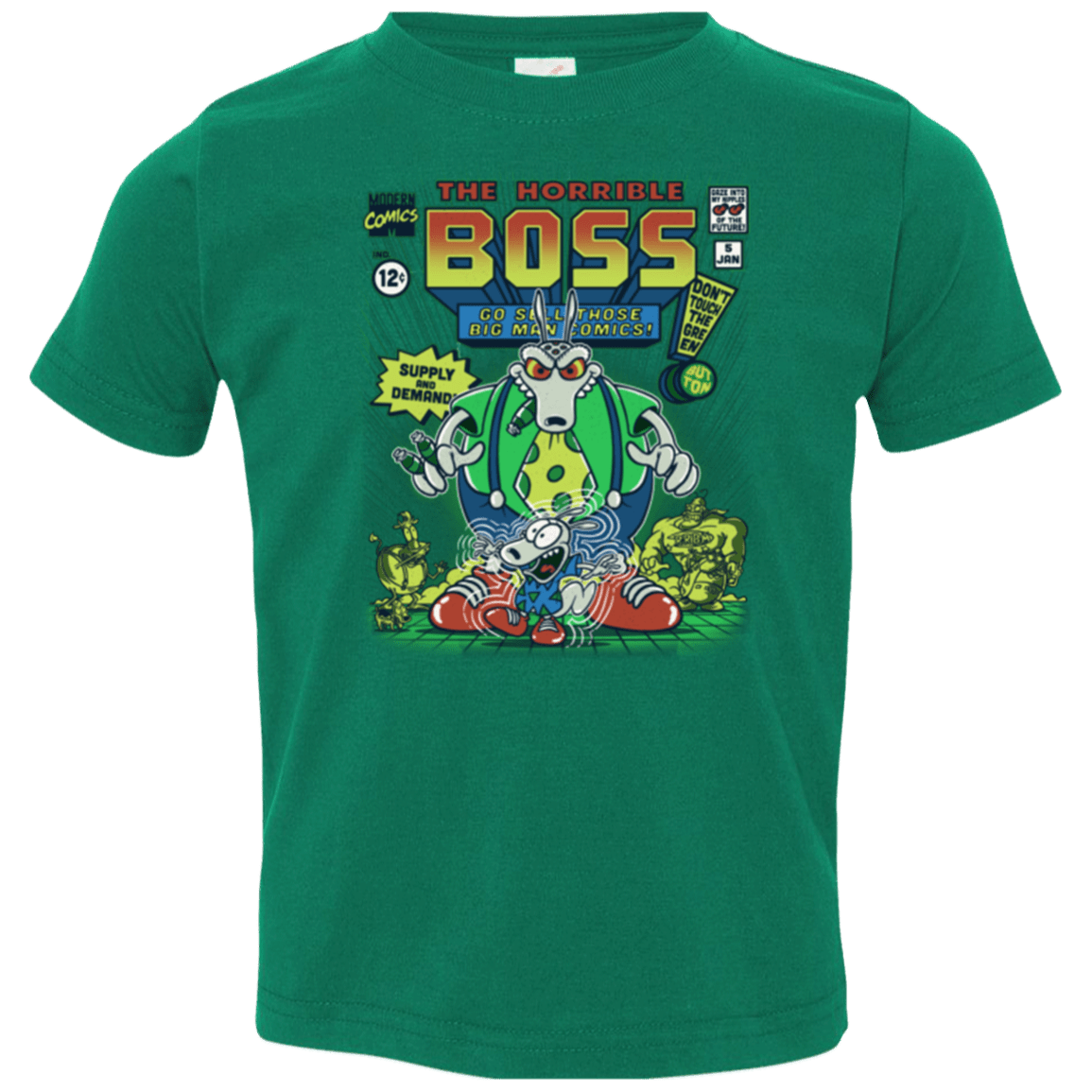 T-Shirts Kelly / 2T The Horrible Boss Toddler Premium T-Shirt
