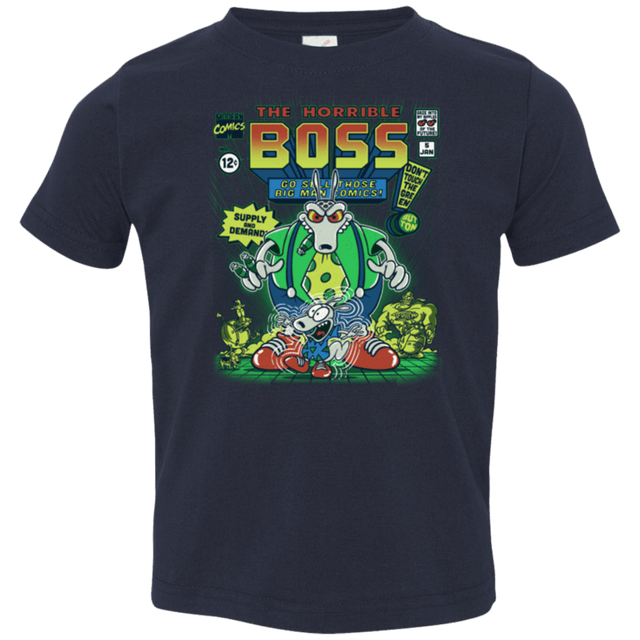T-Shirts Navy / 2T The Horrible Boss Toddler Premium T-Shirt