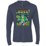 T-Shirts Vintage Navy / X-Small The Horrible Boss Triblend Long Sleeve Hoodie Tee