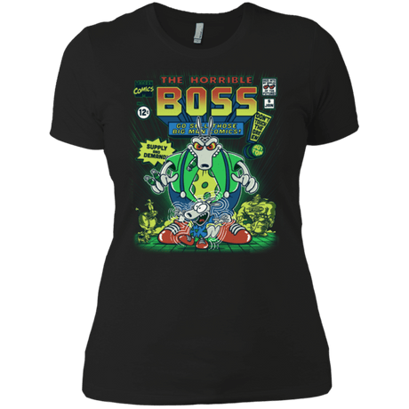 T-Shirts Black / X-Small The Horrible Boss Women's Premium T-Shirt
