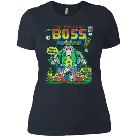 T-Shirts Indigo / X-Small The Horrible Boss Women's Premium T-Shirt