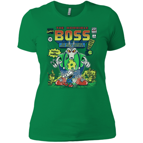 T-Shirts Kelly Green / X-Small The Horrible Boss Women's Premium T-Shirt