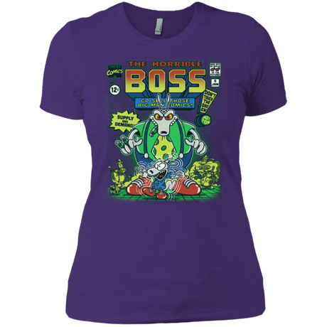 T-Shirts Purple / X-Small The Horrible Boss Women's Premium T-Shirt