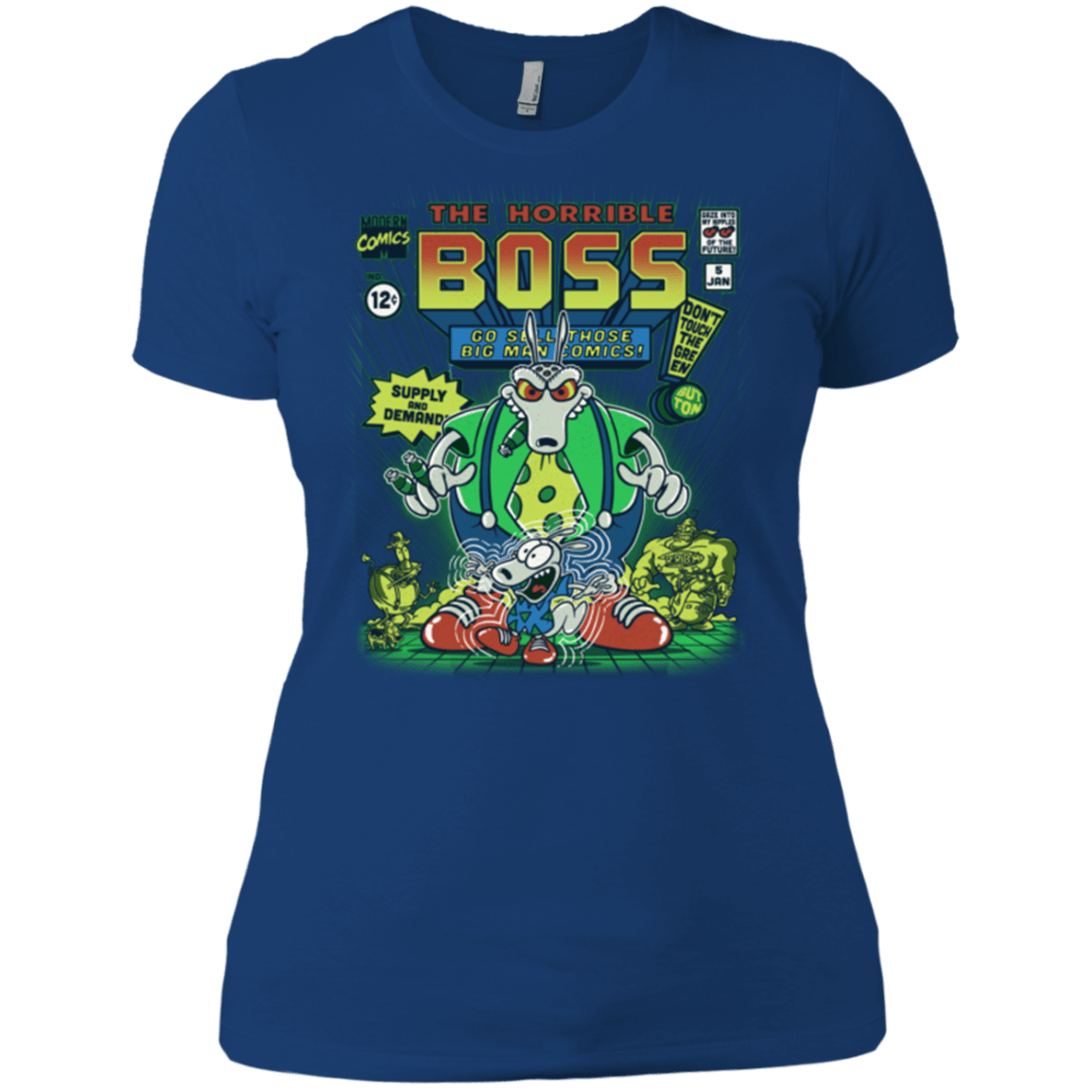 T-Shirts Royal / X-Small The Horrible Boss Women's Premium T-Shirt