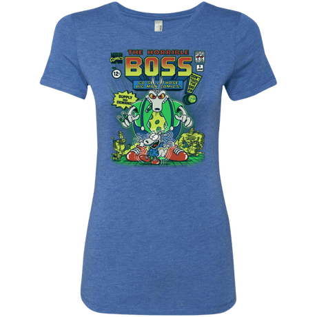 T-Shirts Vintage Royal / Small The Horrible Boss Women's Triblend T-Shirt