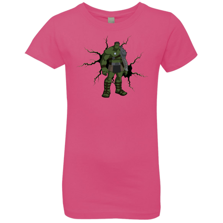 T-Shirts Hot Pink / YXS The Hulk Girls Premium T-Shirt