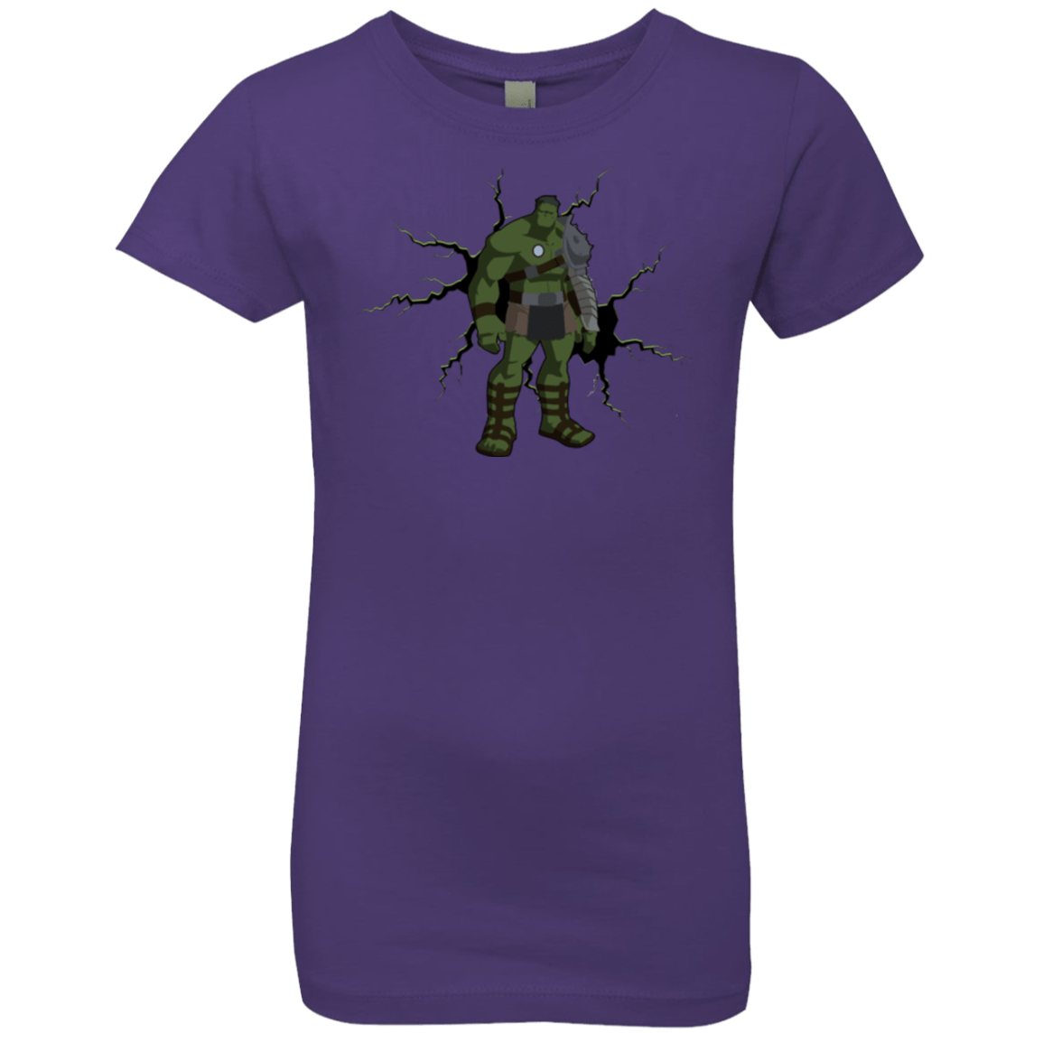 T-Shirts Purple Rush / YXS The Hulk Girls Premium T-Shirt
