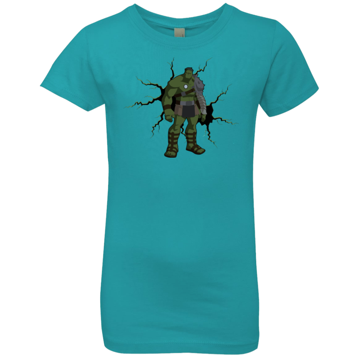 T-Shirts Tahiti Blue / YXS The Hulk Girls Premium T-Shirt