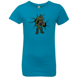 T-Shirts Turquoise / YXS The Hulk Girls Premium T-Shirt