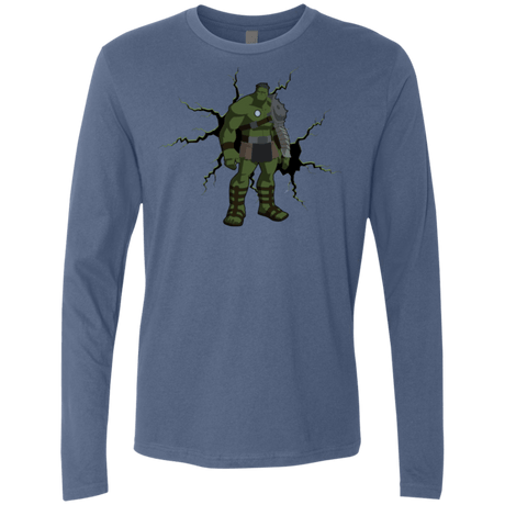 T-Shirts Indigo / Small The Hulk Men's Premium Long Sleeve