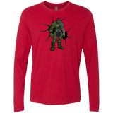 T-Shirts Red / Small The Hulk Men's Premium Long Sleeve