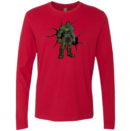 T-Shirts Red / Small The Hulk Men's Premium Long Sleeve