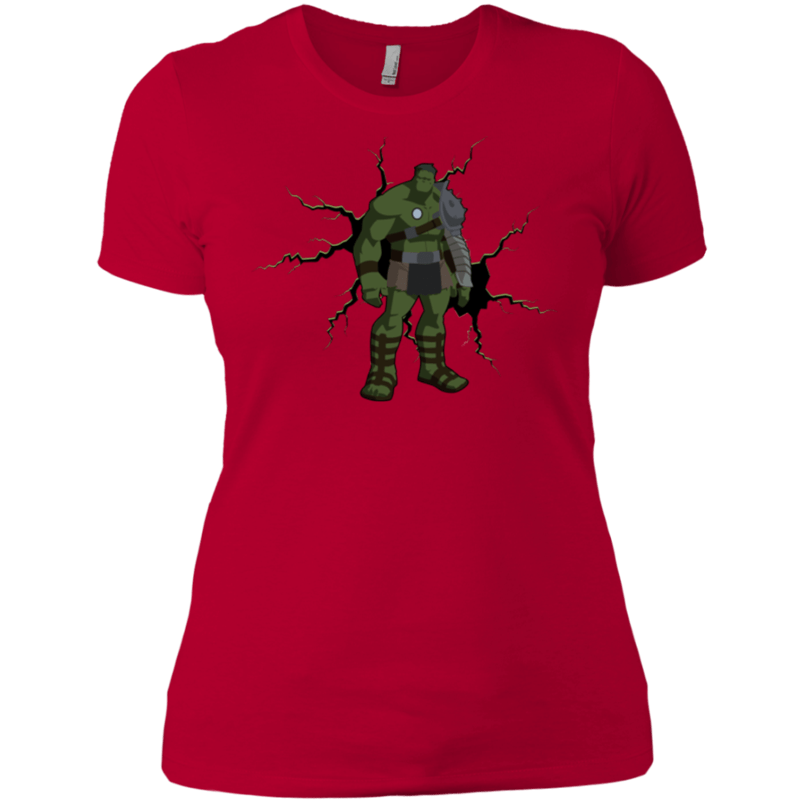 T-Shirts Red / X-Small The Hulk Women's Premium T-Shirt