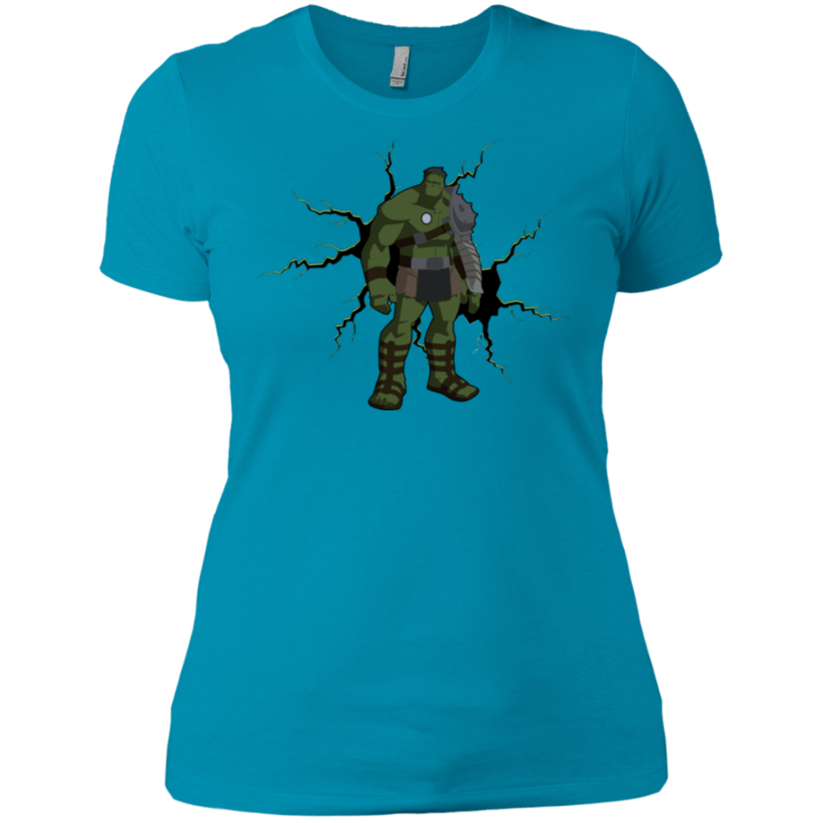 T-Shirts Turquoise / X-Small The Hulk Women's Premium T-Shirt