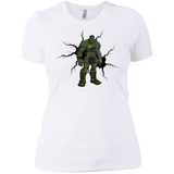 T-Shirts White / X-Small The Hulk Women's Premium T-Shirt