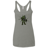 T-Shirts Venetian Grey / X-Small The Hulk Women's Triblend Racerback Tank
