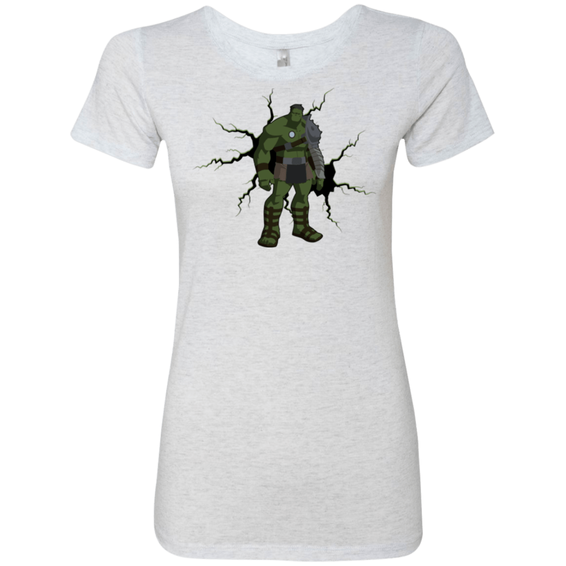 T-Shirts Heather White / Small The Hulk Women's Triblend T-Shirt