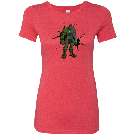 T-Shirts Vintage Red / Small The Hulk Women's Triblend T-Shirt