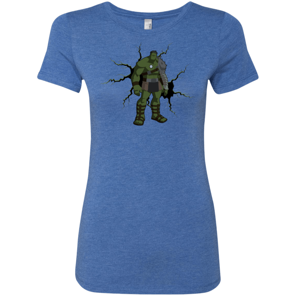 T-Shirts Vintage Royal / Small The Hulk Women's Triblend T-Shirt