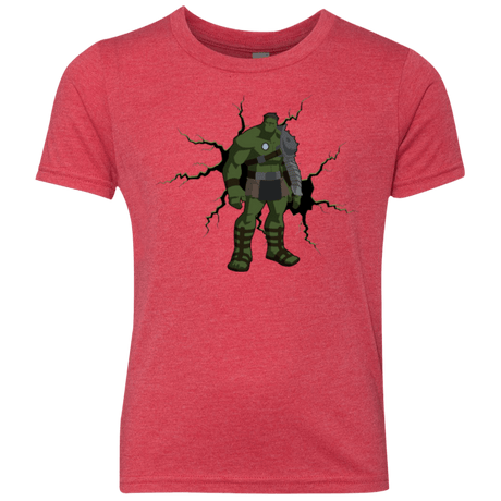 T-Shirts Vintage Red / YXS The Hulk Youth Triblend T-Shirt