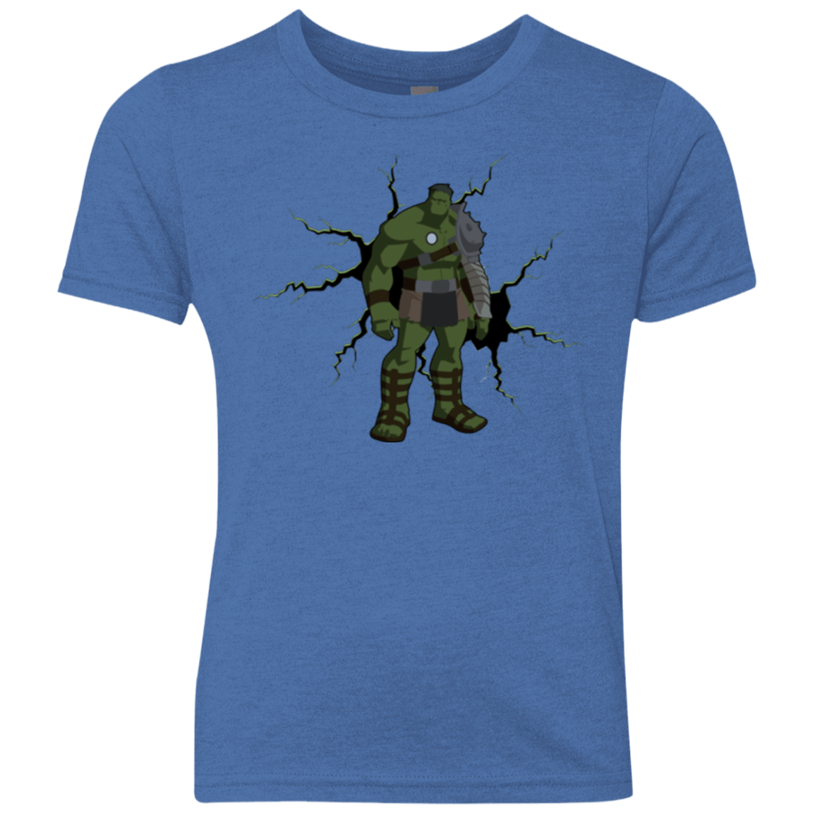 T-Shirts Vintage Royal / YXS The Hulk Youth Triblend T-Shirt