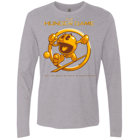 T-Shirts Heather Grey / Small The Hunger Game Men's Premium Long Sleeve