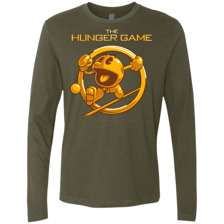 T-Shirts Military Green / Small The Hunger Game Men's Premium Long Sleeve