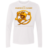 T-Shirts White / Small The Hunger Game Men's Premium Long Sleeve