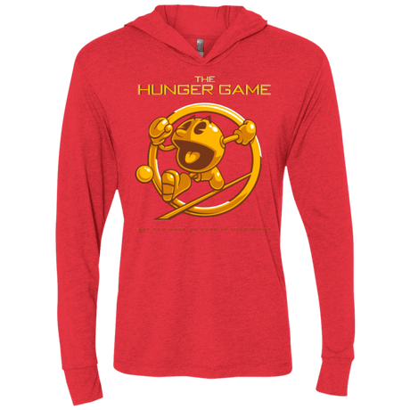 T-Shirts Vintage Red / X-Small The Hunger Game Triblend Long Sleeve Hoodie Tee