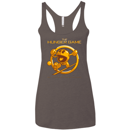 T-Shirts Macchiato / X-Small The Hunger Game Women's Triblend Racerback Tank