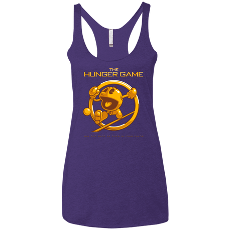 T-Shirts Purple / X-Small The Hunger Game Women's Triblend Racerback Tank