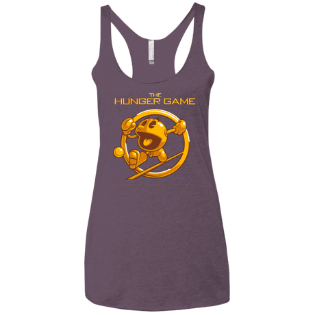 T-Shirts Vintage Purple / X-Small The Hunger Game Women's Triblend Racerback Tank