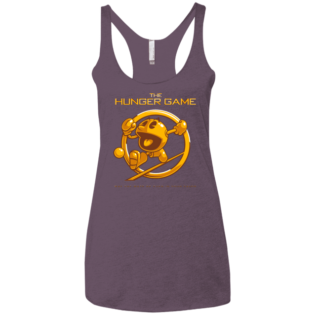 T-Shirts Vintage Purple / X-Small The Hunger Game Women's Triblend Racerback Tank