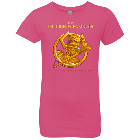 T-Shirts Hot Pink / YXS The Hunger Pangs Girls Premium T-Shirt