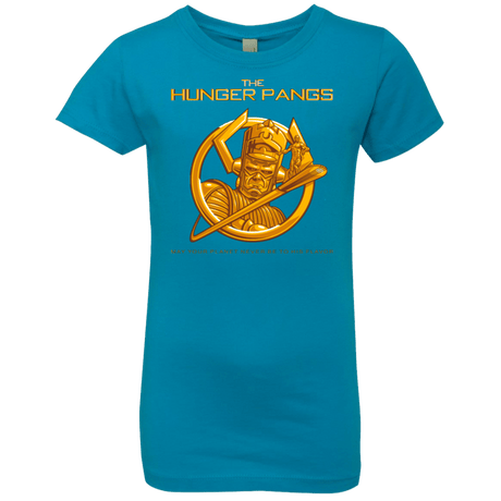 T-Shirts Turquoise / YXS The Hunger Pangs Girls Premium T-Shirt