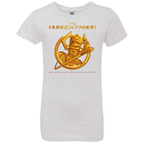 T-Shirts White / YXS The Hunger Pangs Girls Premium T-Shirt