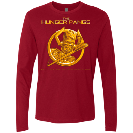 T-Shirts Cardinal / Small The Hunger Pangs Men's Premium Long Sleeve