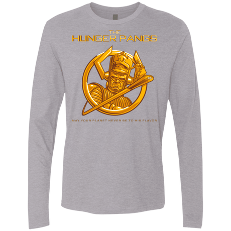 T-Shirts Heather Grey / Small The Hunger Pangs Men's Premium Long Sleeve