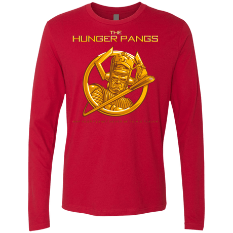 T-Shirts Red / Small The Hunger Pangs Men's Premium Long Sleeve